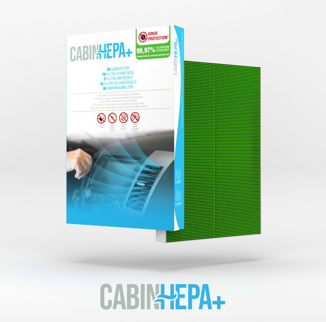 Visuel Boite 3D + filtre CabinHepa+ Visuel Boite 3D + filtre CabinHepa+
